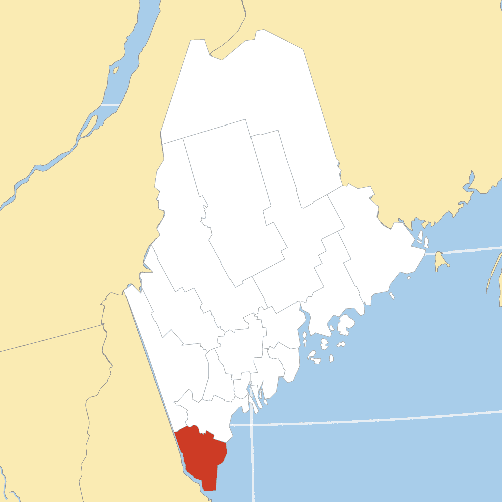 york county map